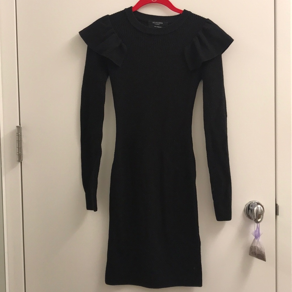 All Saints Derley Sweater Dress - Picture 4 of 4